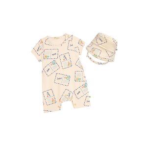 The Bonnie Mob Girls The Bonniemob Shorty Playsuit & Hat Set